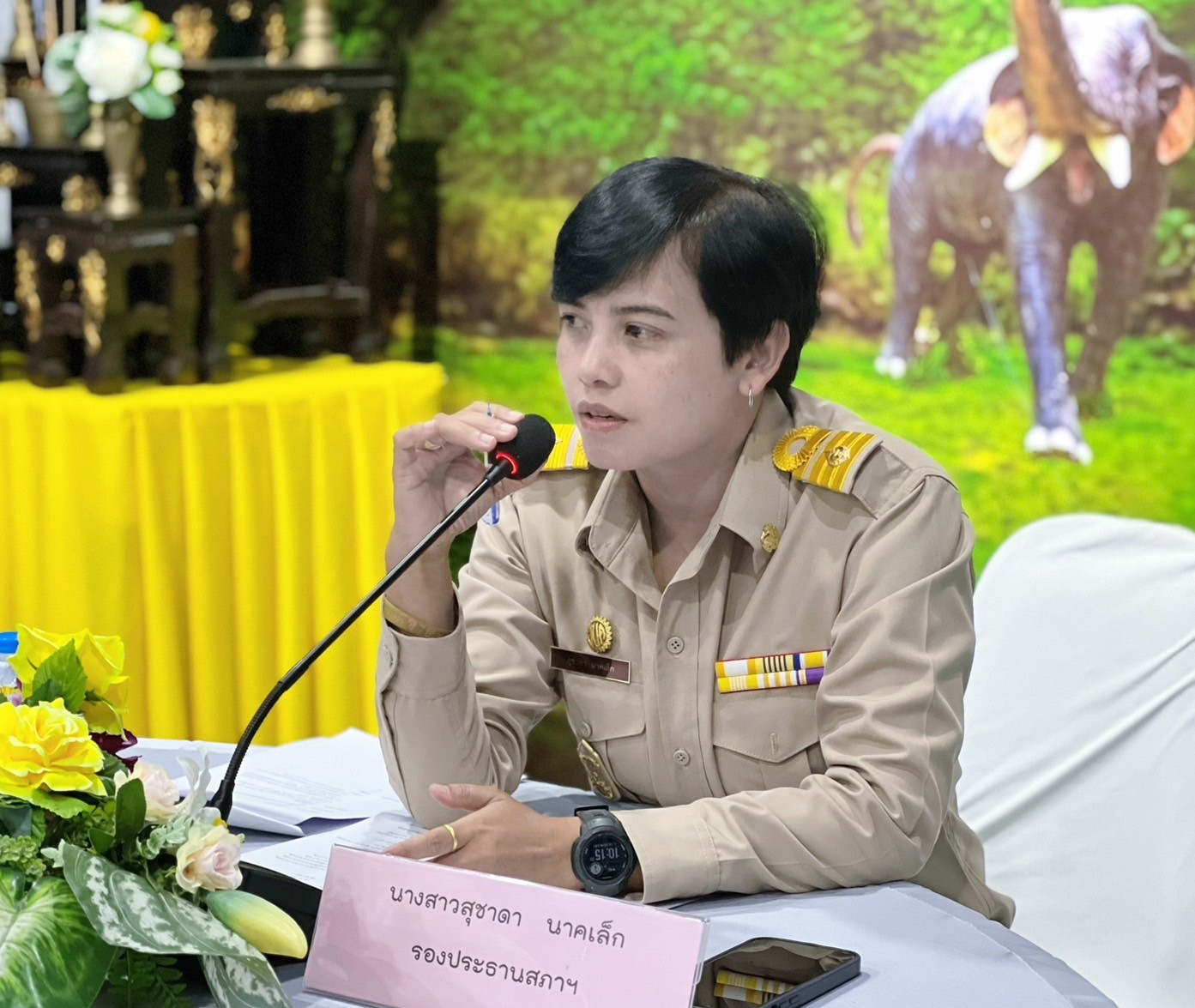 ประชุมสภาองค์การบริหารส่วนตำบลป่าแก่บ่อหิน สมัยสามัญ สมัยที่ 2 ประจำปี 2567