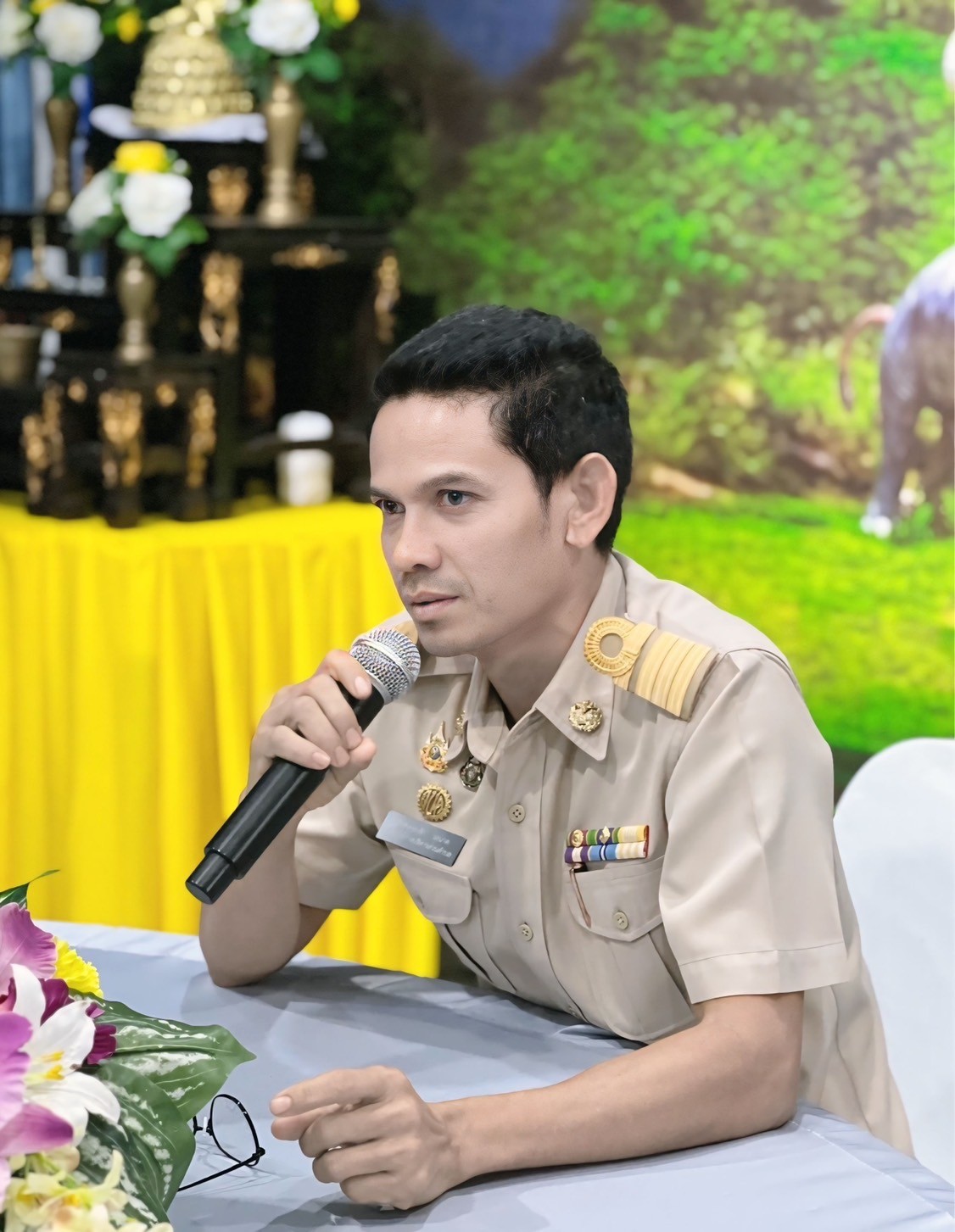 ประชุมทำแผนสุขภาพชุมชนตำบลป่าแก่บ่อหิน ประจำปีงบประมาณ 2568