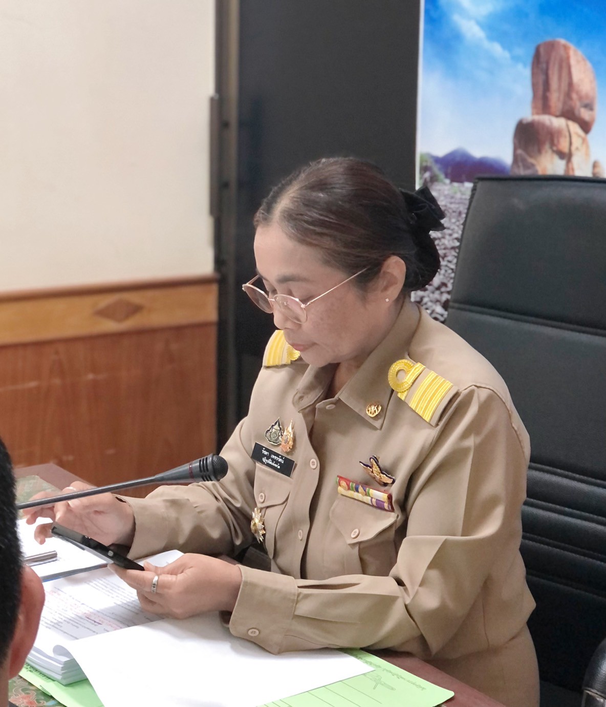 ประชุมคณะอนุกรรมการกลั่นกรองการขออนุญาตใช้ที่ดินเพื่อกิจการสาธารณูปโภคและกิจการอื่นๆในเขตปฏิรูปที่ดินจังหวัดสตูล