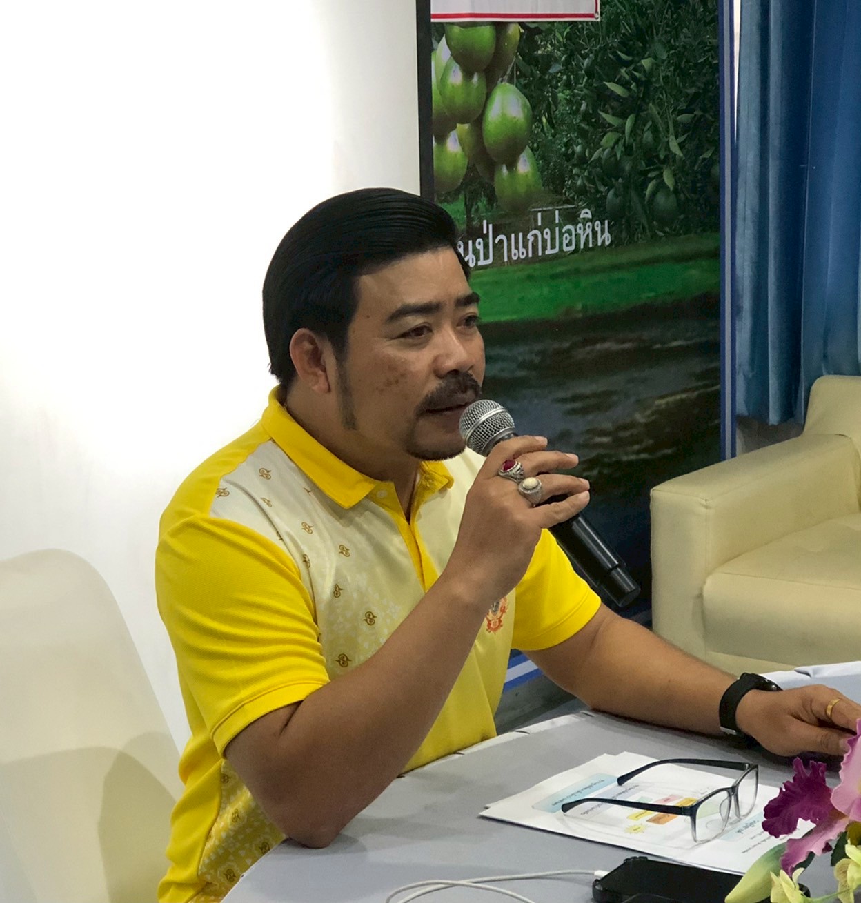 ประชุมแนวทางการจัดกิจกรรมขบวนพาเหรดในพิธีเปิดการแข่งขัน กีฬาอบต.ป่าแก่บ่อหินคัพ ต้านยาเสพติด ครั้งที่ 19 ประจำปี 2568