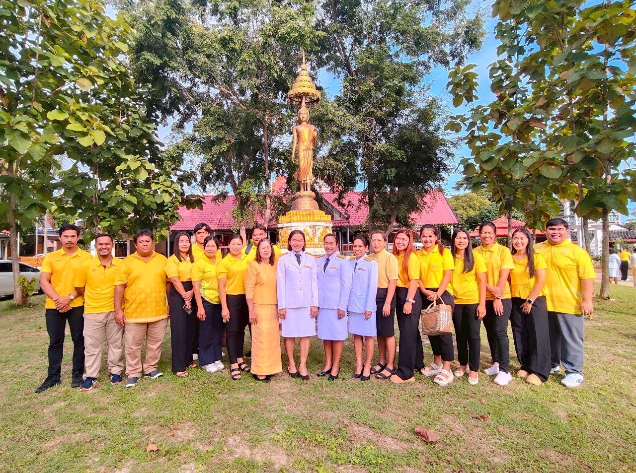 พิธีทำบุญตักบาตรถวายพระราชกุศล ภายใต้กิจกรรมเฉลิมพระเกียรติพระบาทสมเด็จพระเจ้าอยู่หัว เนื่องในโอกาสวันเฉลิมพระชนมพรรษา ในวันที่ 28 กรกฎาคม 2568