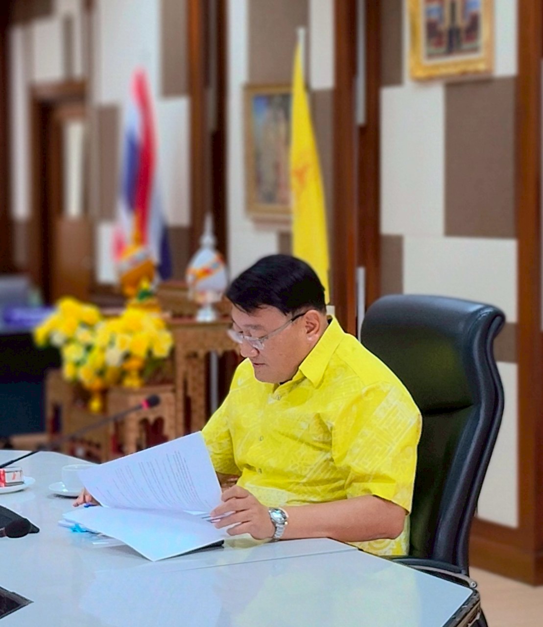 ประชุมคณะกรรมการบริหารงานจังหวัดแบบบูรณาการจังหวัดสตูล (ก.บ.จ. สตูล) ครั้งที่ 3/2568