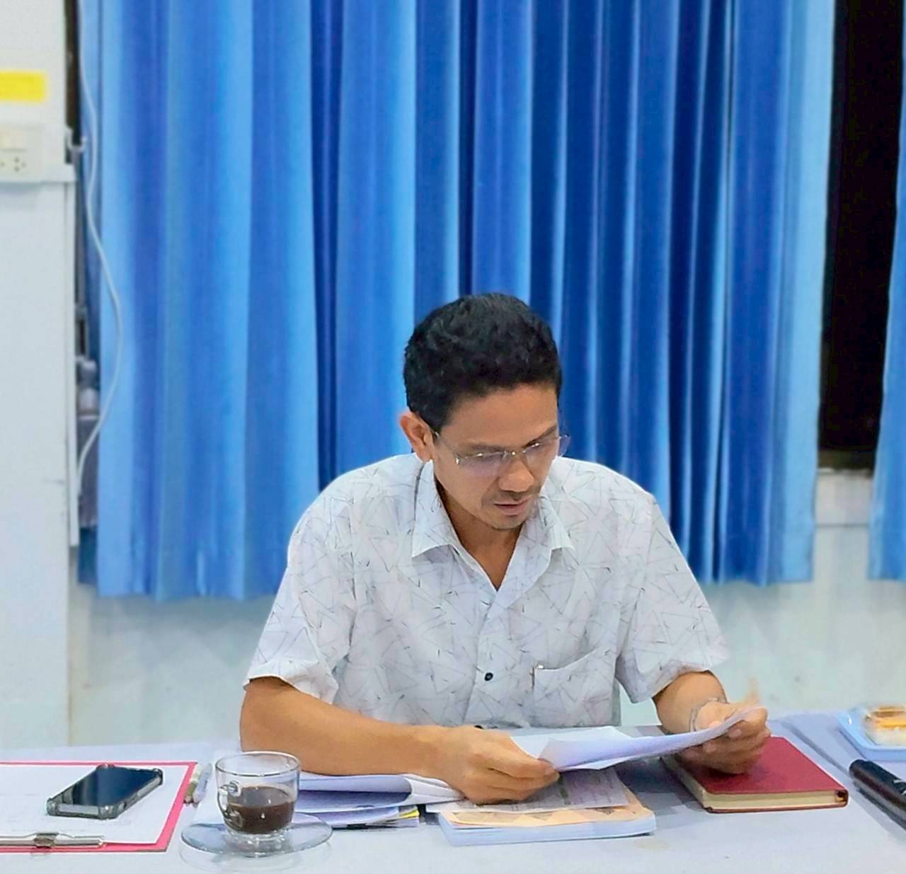 ประชุมคณะกรรมการการเลือกตั้งประจำองค์การบริหารส่วนตำบลป่าแก่บ่อหิน