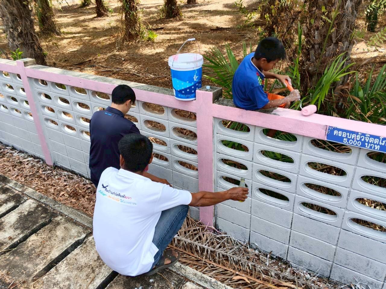 ปรับภูมิทัศน์ให้กับโรงเรียนบ้านป่าแก่บ่อหิน ตำบลป่าแก่บ่อหิน อำเภอทุ่งหว้า จังหวัดสตูล
