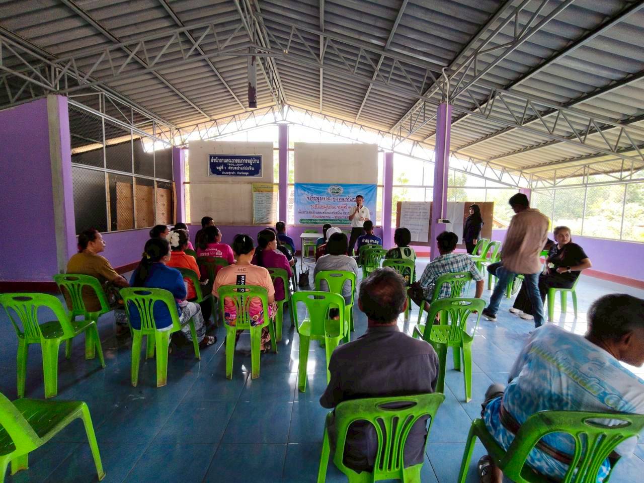 ประชุมประชาคมท้องถิ่น หมู่ที่ 1 บ้านป่าแก่บ่อหิน ตำบลป่าแก่บ่อหิน อำเภอทุ่งหว้า จังหวัดสตูล