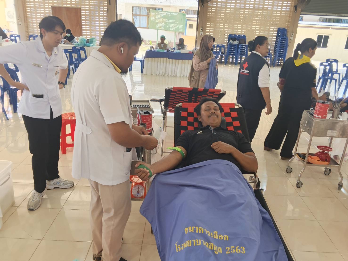 ร่วมส่งต่อพลังแห่งการให้ ในกิจกรรมบริจาคโลหิต