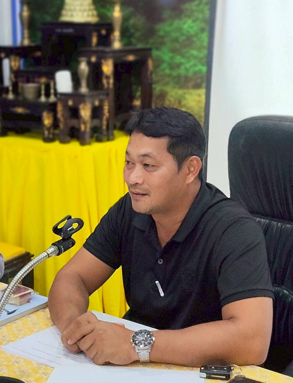ประชุมเพื่อกำหนดแนวทางการจัดกิจกรรมโครงการแข่งขันกีฬา อบต.ป่าแก่บ่อหินคัพ ต้านยาเสพติด ครั้งที่ 20 ประจำปี 2569
