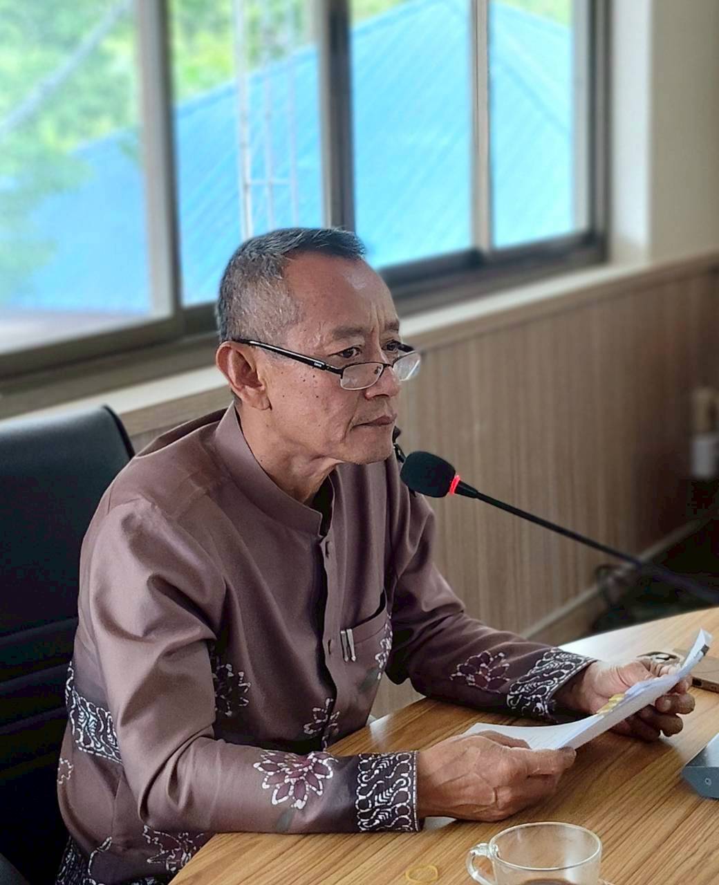 ประชุมหัวหน้าส่วนราชการอำเภอทุ่งหว้า