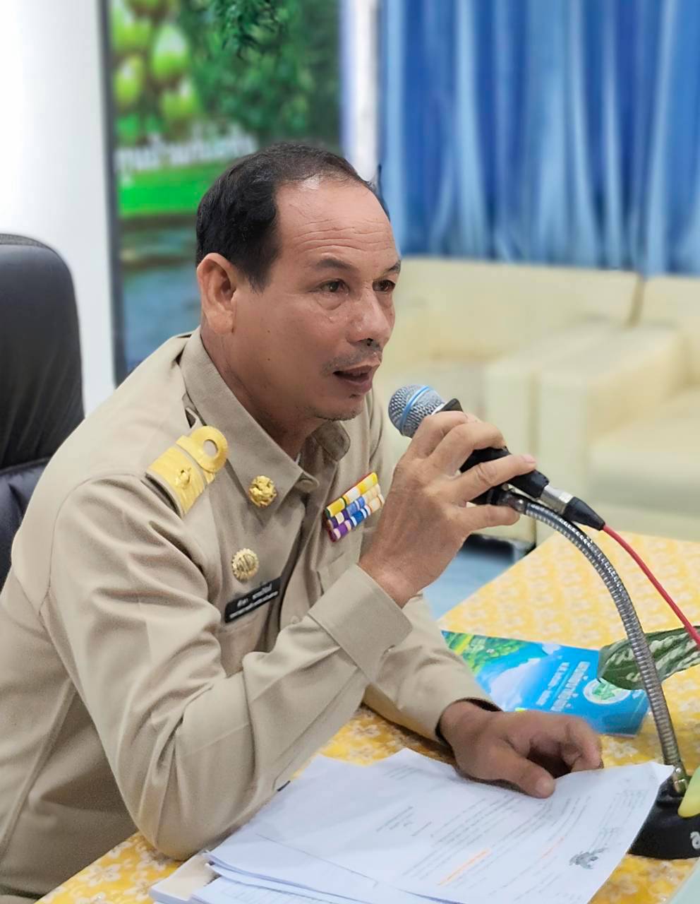 ประชุมสภาองค์การบริหารส่วนตำบลป่าแก่บ่อหิน สมัยสามัญ สมัยที่ 3 ประจำปี 2569