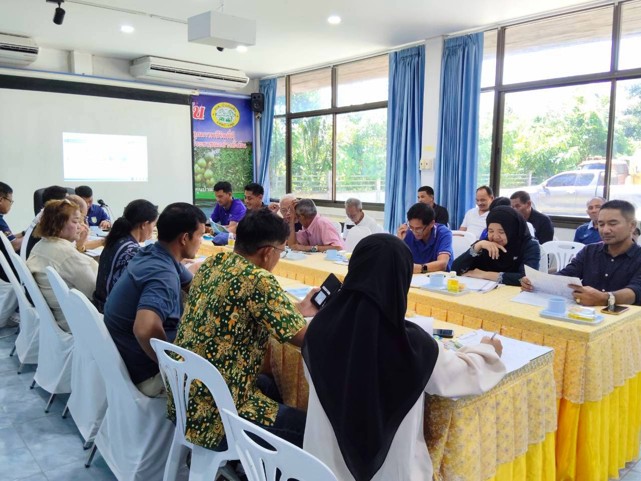 ประชุมประชาคมท้องถิ่นระดับตำบล เพื่อร่วมกันจัดทำแผนพัฒนาท้องถิ่น (พ.ศ. 2571 - 2575)