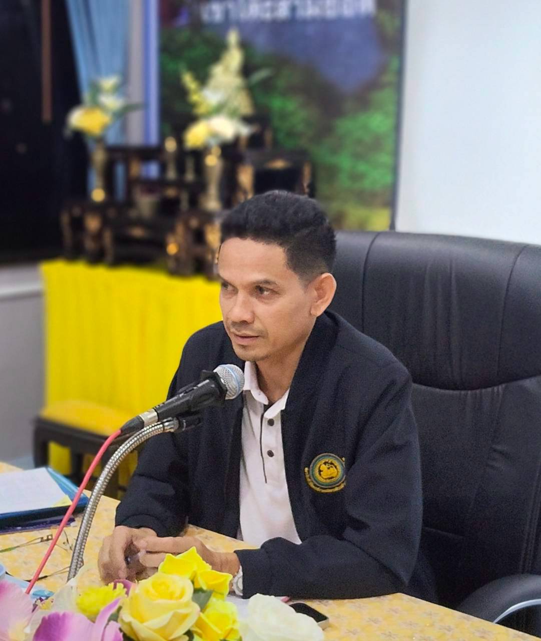 ประชุมคณะกรรมการสนับสนุนการจัดทำแผนพัฒนาองค์การบริหารส่วนตำบลป่าแก่บ่อหิน